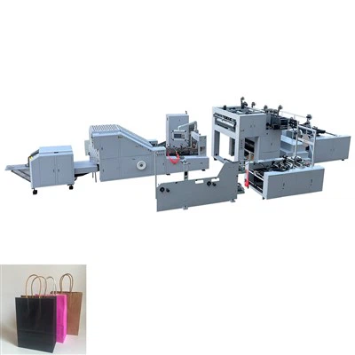 Fully Automatic Paper Carry Bag Making Machine